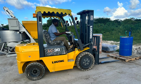 construction forklift