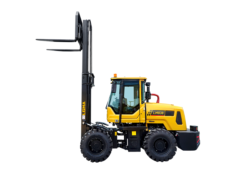 LM838 Rough Terrain Forklift