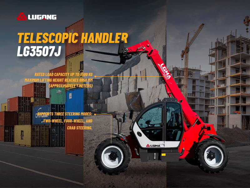 LG3507J multi-functional Telescopic Handler
